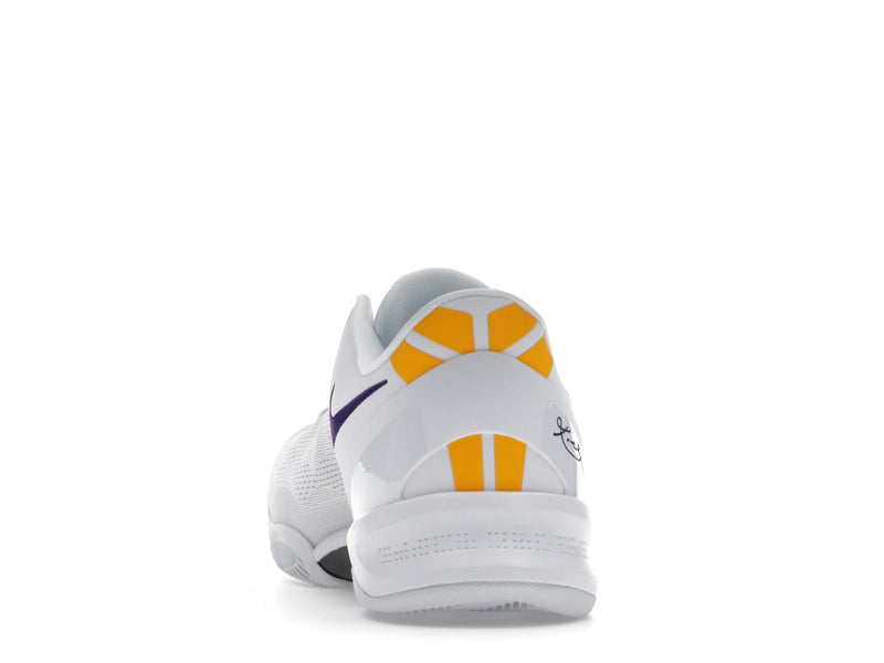 Nike Kobe 8 Protro Lakers Home - White/Court Purple/University Gold - HF9550-100 - 26