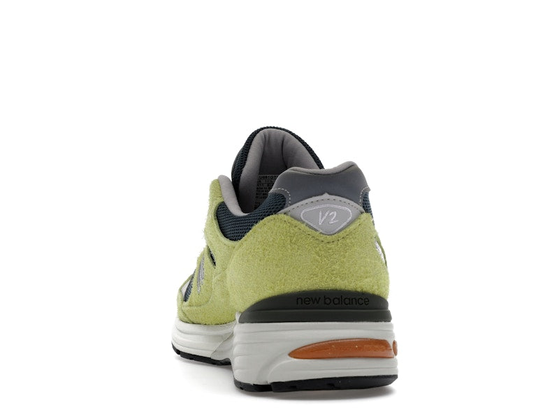 New Balance 991v2 MiUK Grape Sorbet - Beechnut/Trekking Green - U991GT2 - 26