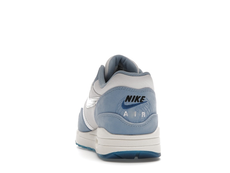 Nike Air Max 1 Premium Blueprint - White/Dark Marina Blue/Leche Blue - DR0448-100 - 26