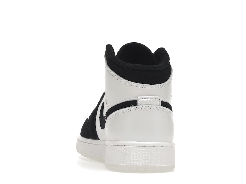 Air Jordan 1 Mid Diamond Shorts (GS) - White/Multi-Color/Black - DN4321-100 - 26