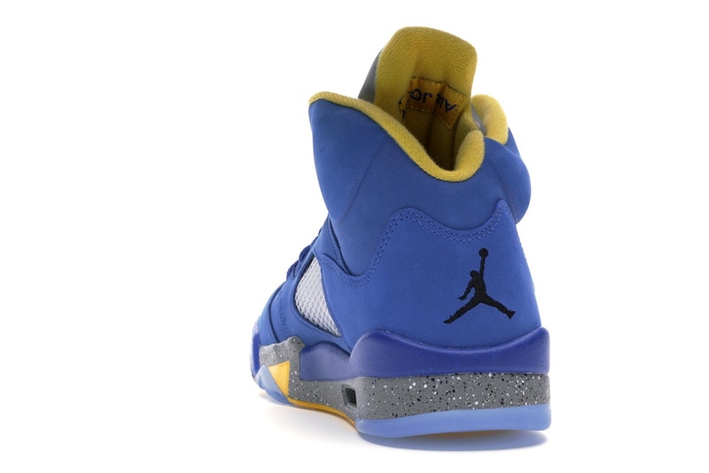 Jordan 5 Retro JSP Laney Varsity Royal - vue 27