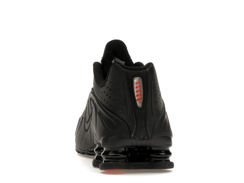 Nike Shox R4 Black (W) - Black/Black-Max Orange - AR3565-004 - 26
