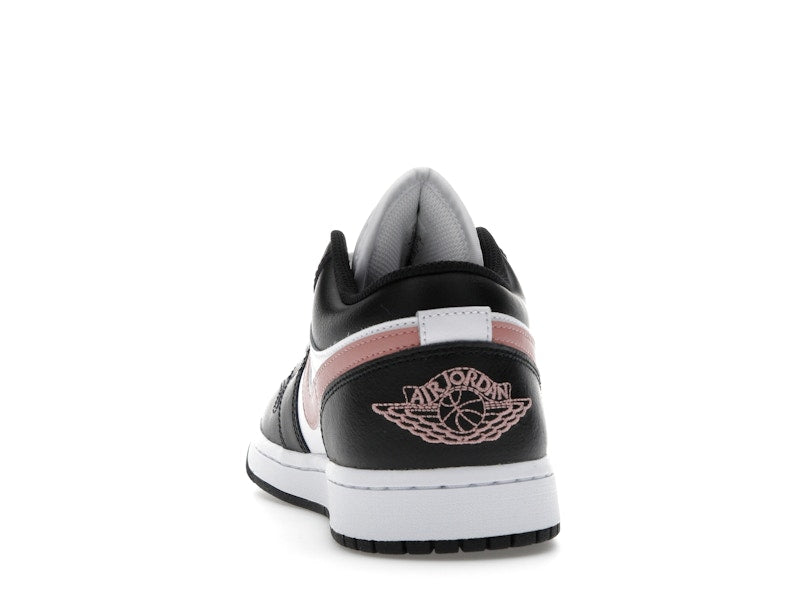 Air Jordan 1 Low Black Rust Pink - Black/Rust Pink/White - 553558-165 - 26