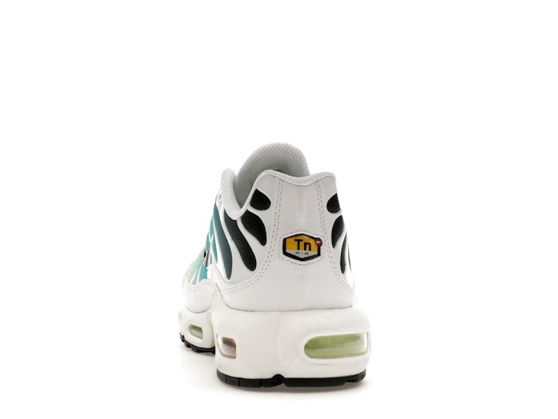 Nike Air Max Plus Dusty Cactus Barely Volt (Women's) - White/Dusty Cactus/Barely Volt/Black - DZ3670-102 - 26