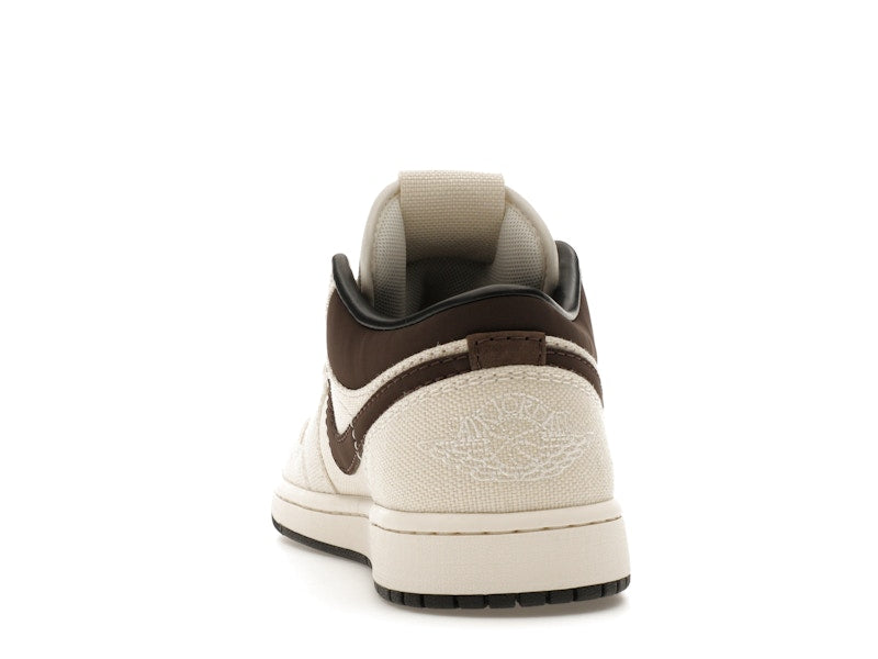 Air Jordan 1 Low Premium Pale Ivory Off Noir Baroque Brown - vue 26