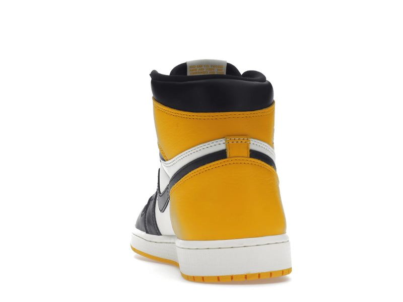 Air Jordan 1 Retro High OG Yellow Toe - Taxi/Black-Sail - 555088-711 - 26