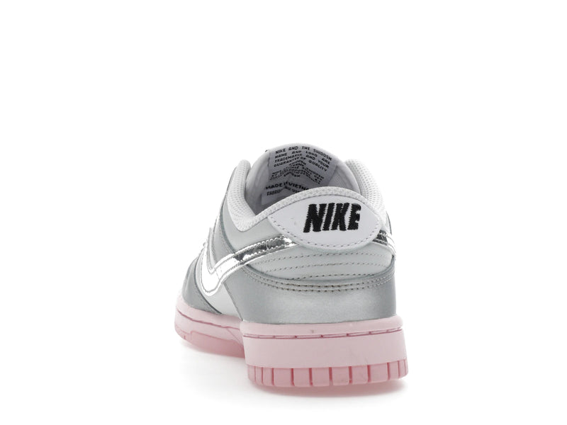 Nike Dunk Low Lx Metallic Silver Pink Foam - Photon Dust/Metallic Silver-Pink Foam-Medium Soft Pink - HM3698-006 - 26