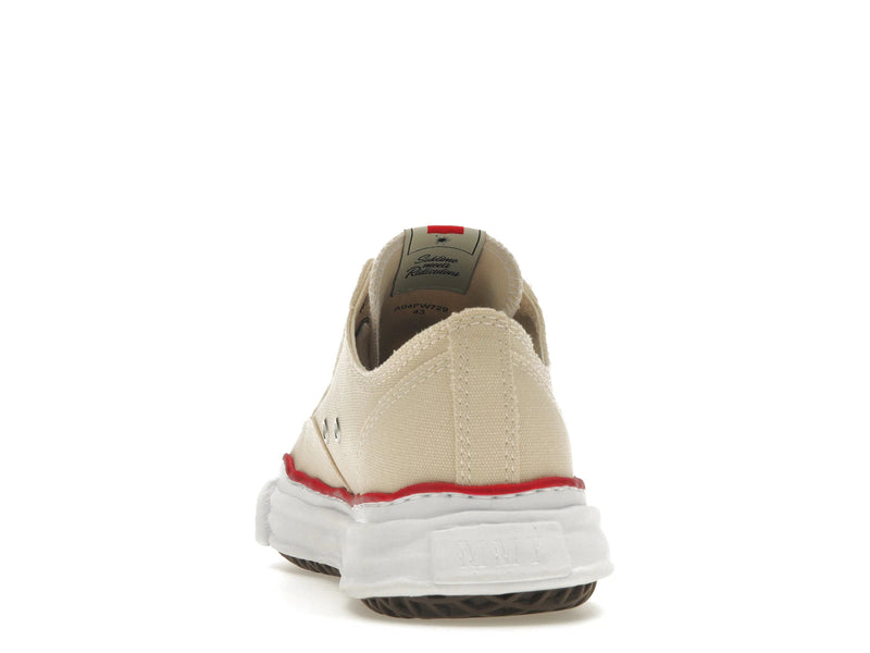 Mihara Yasuhiro Peterson OG Sole Canvas Low Natural - Natural/White - A04FW729 - 26