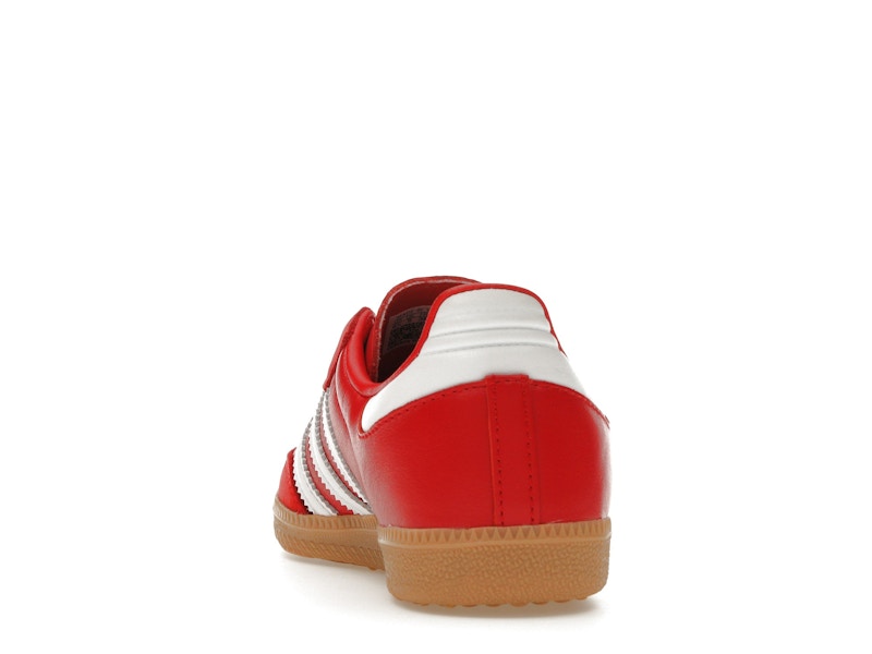 adidas Samba OG Better Scarlet (Women's) - White/Better Scarlet/Gum - IE6524 - 26