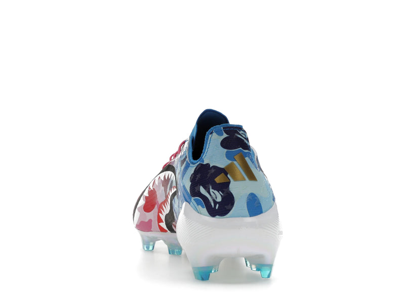 Adidas F50 Elite Fg Bape Multi Camo - Clear Pink/Cloud White/Icey Blue - JS0573 - 26