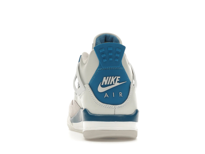 Air Jordan 4 Retro Military Blue (2024) (GS) - Off-White/Military Blue/Neutral Grey - HF4281-141 - 26