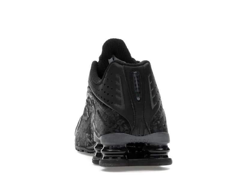 Nike Shox R4 Black Floral - Black/Dark Smoke Grey - HV0934-002 - 26