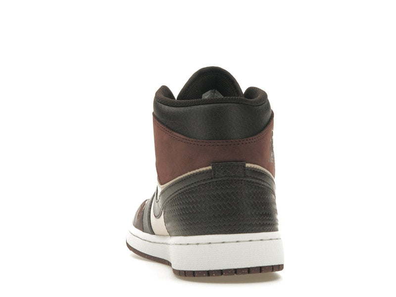 Air Jordan 1 Mid SE Paris Ymca - Velvet Brown/Earth/Sanddrift/Metallic Gold/Summit White - FZ4359-200 - 26