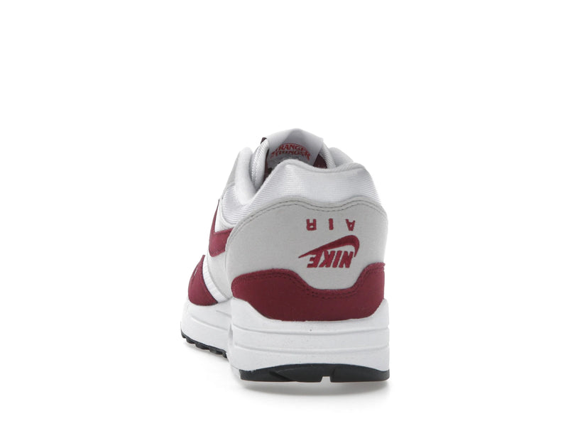 Nike Air Max 1 87 Stranger Things Steve Harrington - White/Team Maroon/Neutral Grey/Black/Speed Red - IM3906-100 - 26