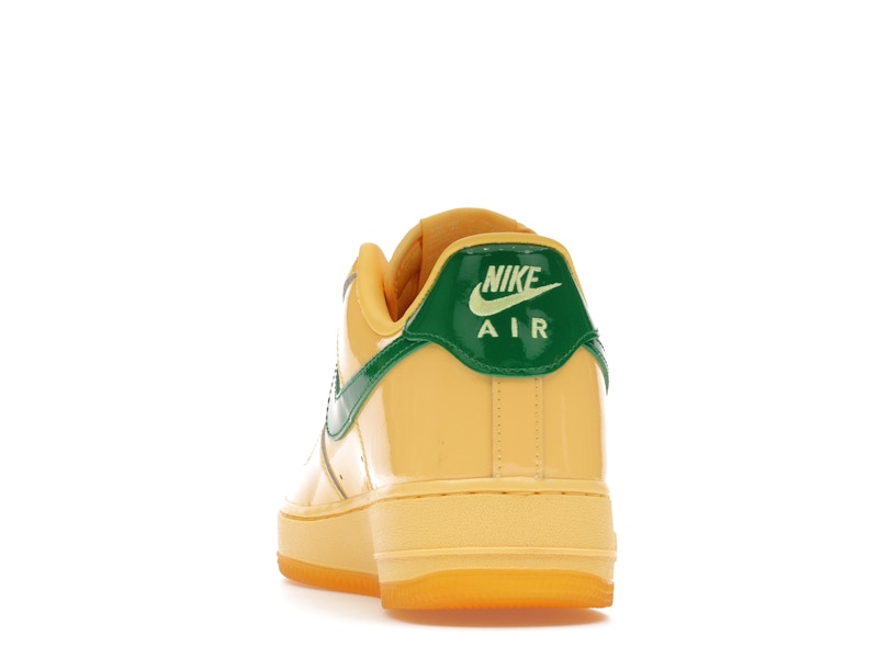 Nike Air Force 1 Low Patent Leather Topaz Gold Pine Green - Ansicht 27