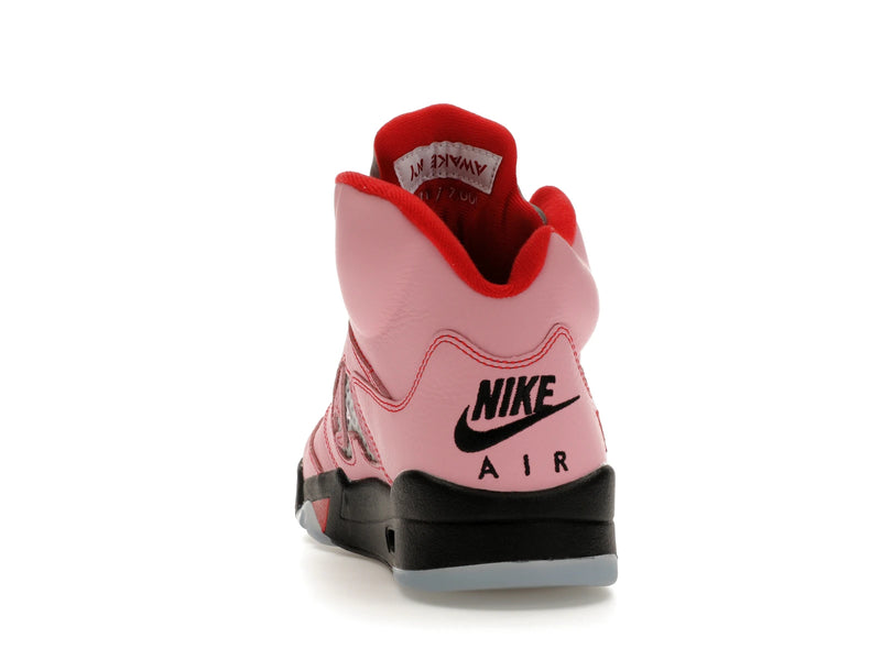 Air Jordan 5 Retro Awake Ny Arctic Pink - Arctic Pink/Metallic Silver-University Red-Black-White-Clear - DV4982-600 - 26