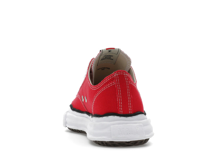 Maison Mihara Yasuhiro Peterson OG Sole Canvas Low Red - A01FW702-RED - 26