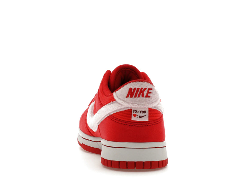 Nike Dunk Low Valentines Day (2024) (GS) - Fire Red/Pink Foam/Light Crimson/White/Team Red - FZ3548-612 - 26