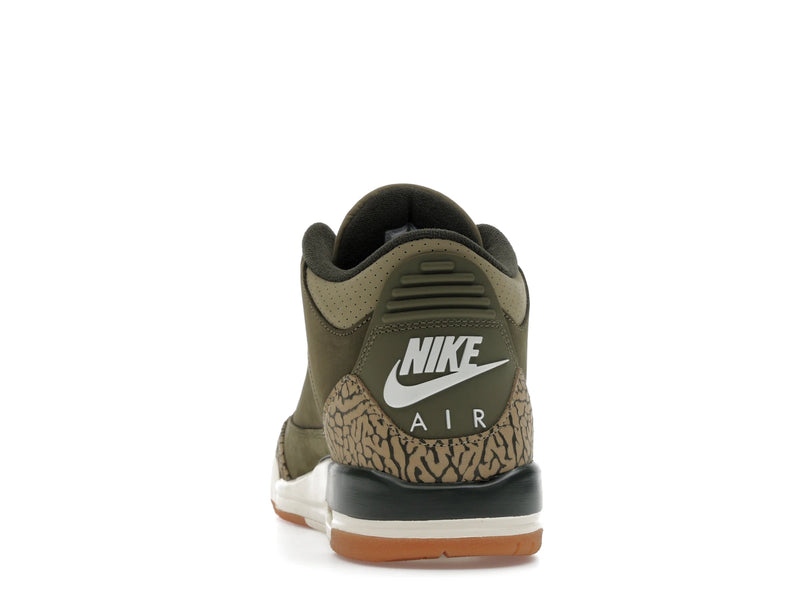Air Jordan 3 Retro Family Affair (GS) - Medium Olive/Sequoia/Neutral Olive/Sail/Total Crimson - DM0967-202 - 26
