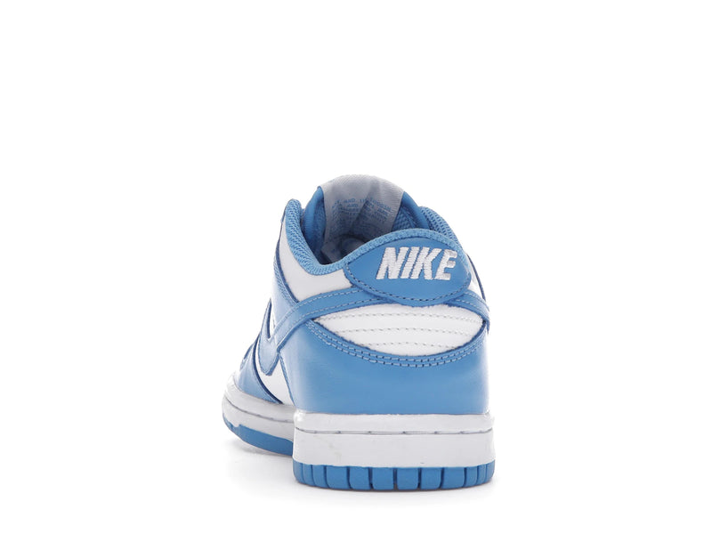 Nike Dunk Low Unc (2021) (GS) - White/University Blue-White - CW1590-103 - 26