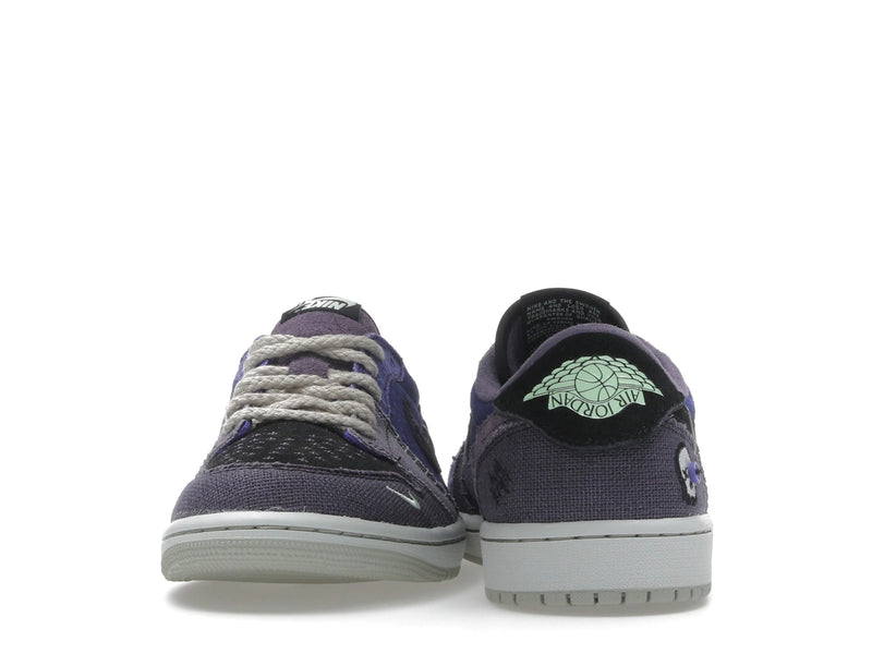 Air Jordan 1 Retro Low OG Zion Williamson Voodoo Alternate - Regency Purple/Vapor Green/Black/Dark Raisin/Daybreak/Light Silver - IH2309-500 - 27