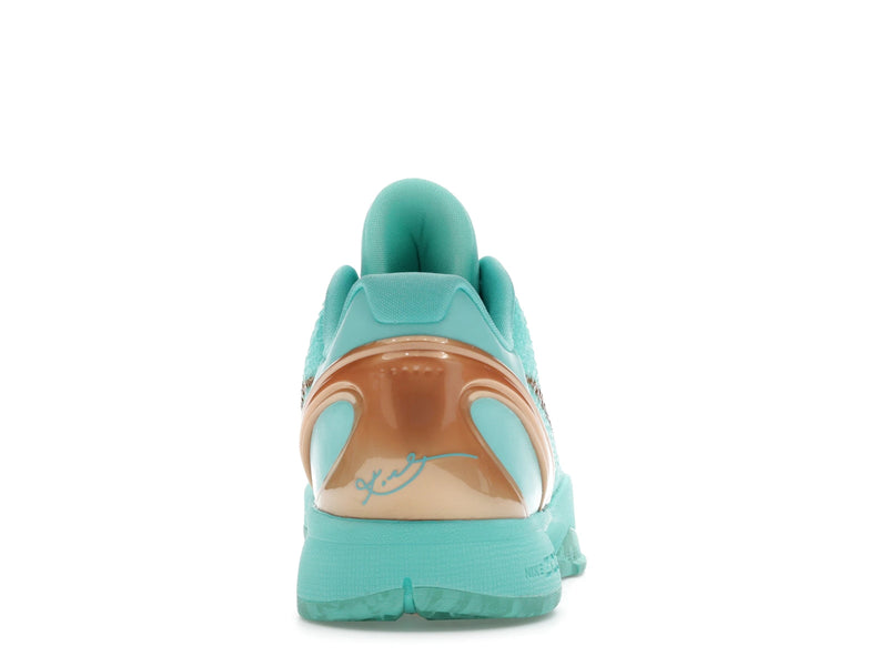 Nike Kobe 6 Protro Jalen Brunson Statue Of Liberty - Hyper Turquoise/Metallic Copper - IQ5774-300 - 27
