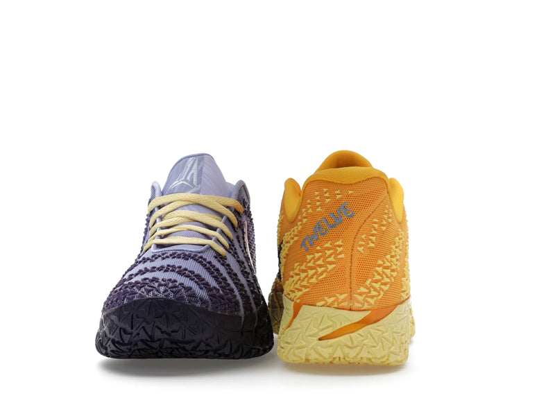 Nike JA 3 Hustle And Flow - Soft Yellow/Purple Dynasty/Volt Tint/Light Thistle/Bright Crimson - HF2793-700 / HF2794-700 - 27