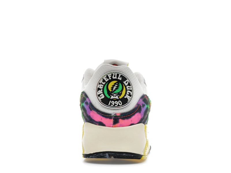 Nike Air Max 90 Grateful Dead University Of Oregon Grateful Ducks - Sail/Green Shock/Yellow Strike - IM2511-100 - 27