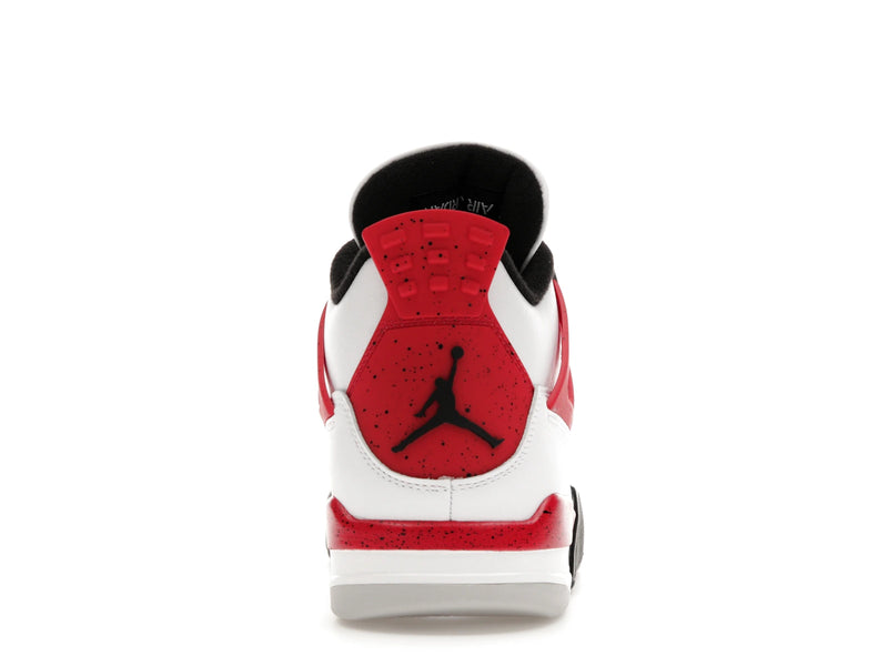 Air Jordan 4 Retro Red Cement - White/Fire Red/Black/Neutral Grey - DH6927-161 - 27