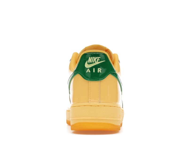 Nike Air Force 1 Low Patent Leather Topaz Gold Pine Green - Ansicht 28