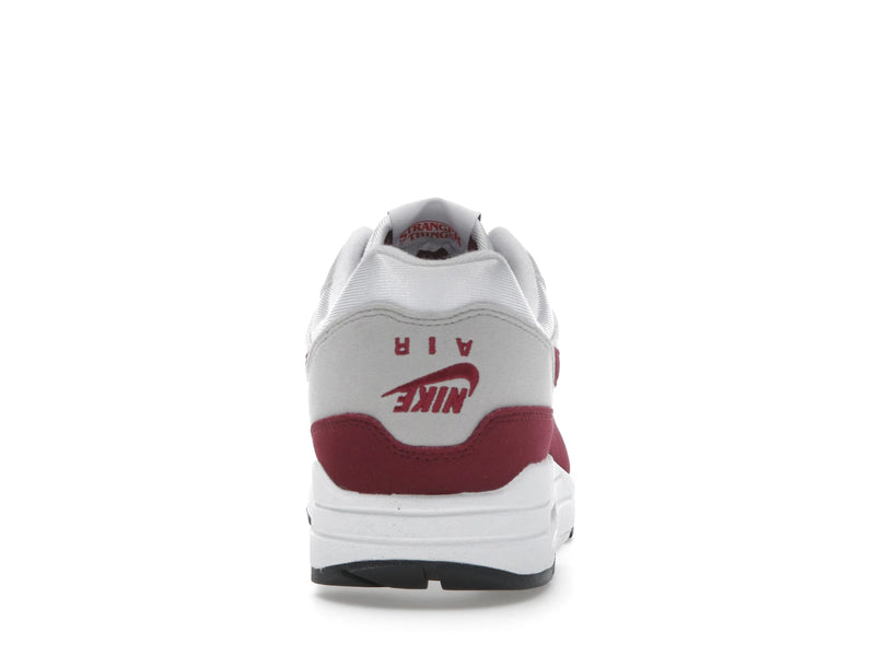 Nike Air Max 1 87 Stranger Things Steve Harrington - White/Team Maroon/Neutral Grey/Black/Speed Red - IM3906-100 - 27