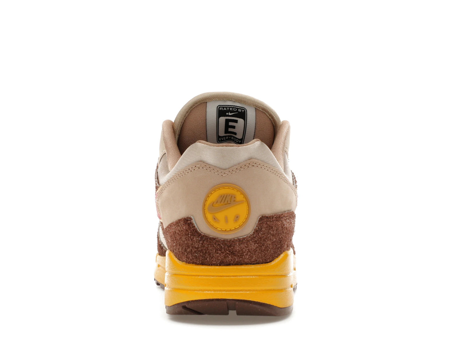Nike Air Max 1 Swoosh Low Poly Big Head Origins - Light Chocolate/Hemp/Sand Drift/University Red - HV5776-200 - 27