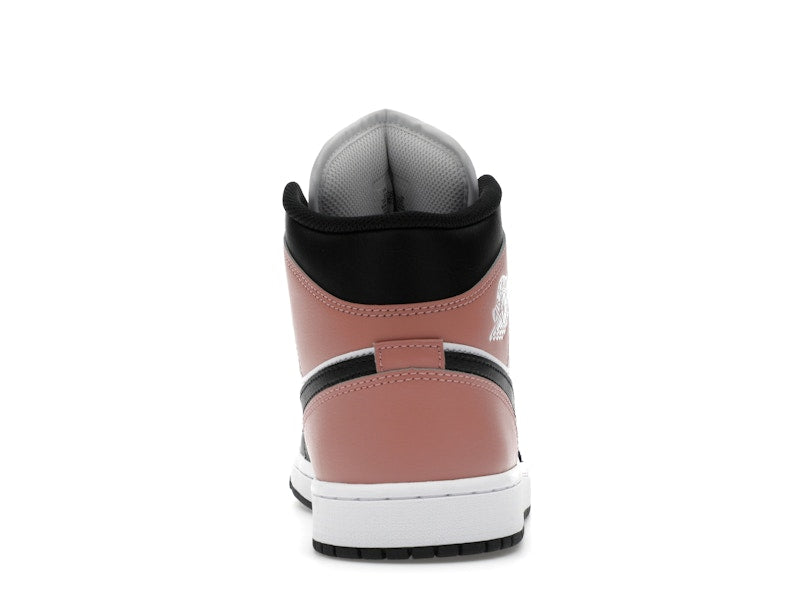 Air Jordan 1 Mid White Rust Pink Black - White/Rust Pink/Black - DQ8426-100 - 27