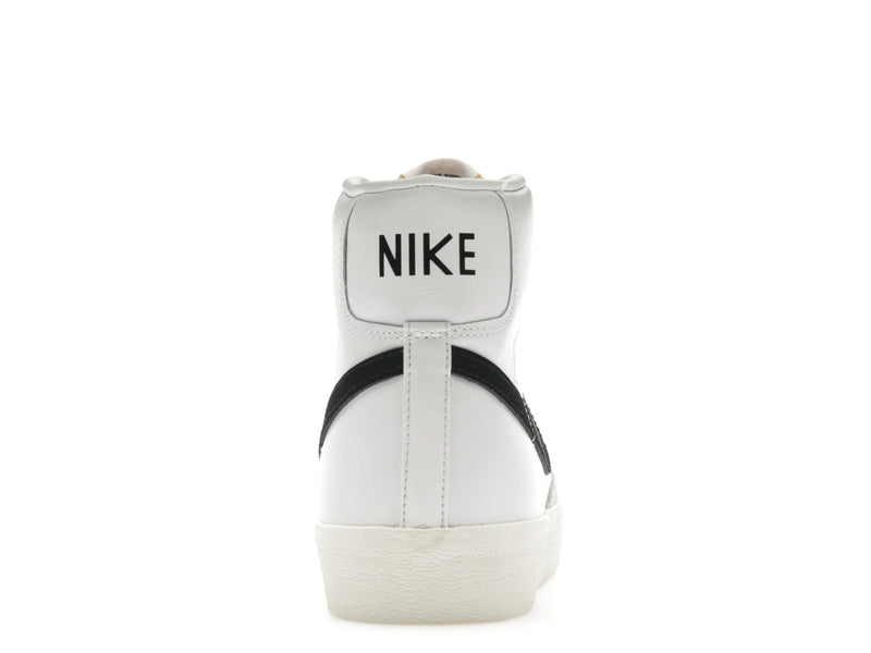Nike Blazer Mid 77 Vintage White Black - Black/Sail-White - BQ6806-100 - 27