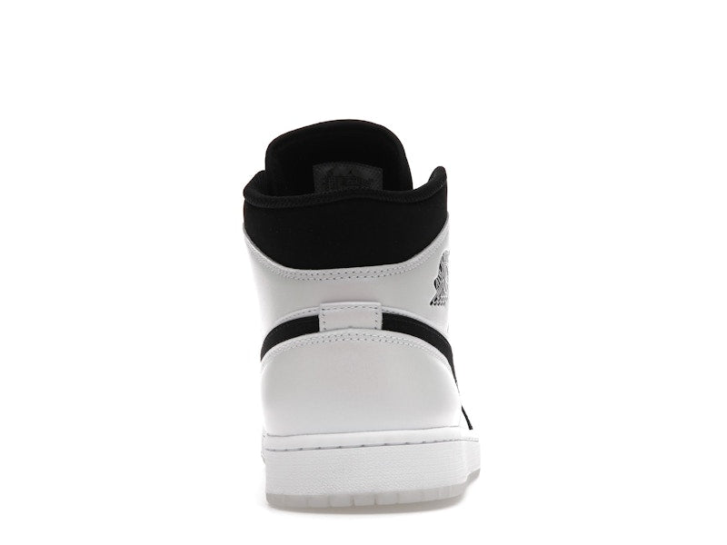 Air Jordan 1 Mid Diamond Shorts - White/Black - DH6933-100 - 27
