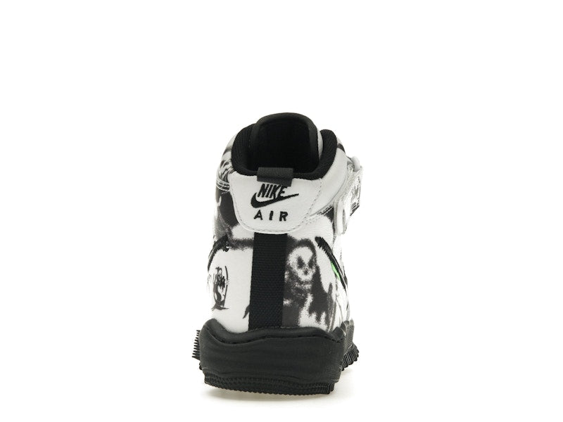 Nike Air Force 1 Mid SP Off White Grim Reaper - White/Black-White-Green - DR0500-102 - 27