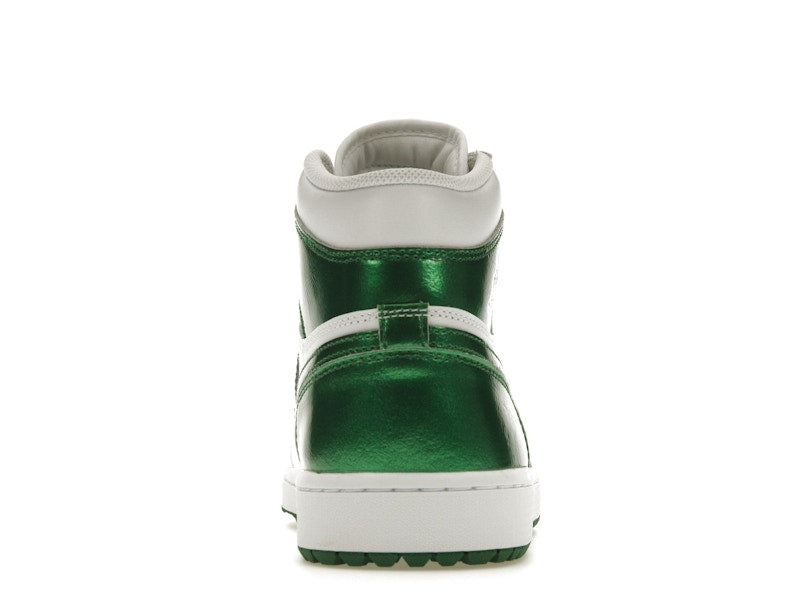 Air Jordan 1 Retro High Golf Metallic Green - White/Pine Green - DQ0660-130 - 27