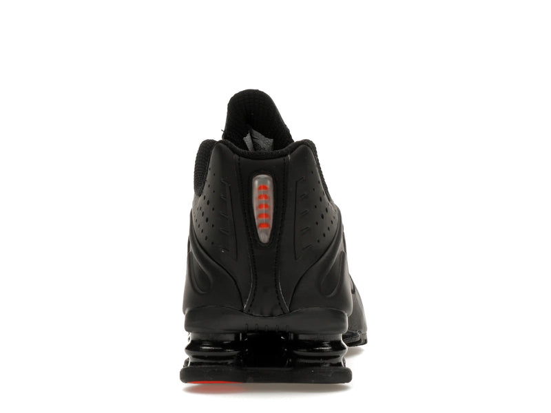 Nike Shox R4 Black (W) - Black/Black-Max Orange - AR3565-004 - 27