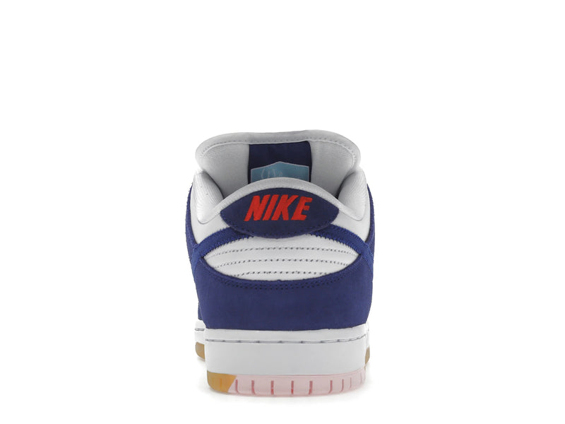 Nike SB Dunk Low Los Angeles Dodgers - Deep Royal Blue/White-Sport Red-Gum Light Brown - DO9395-400 - 27