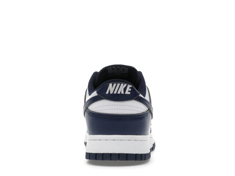 Nike Dunk Low White Midnight Navy - White/Midnight Navy-White - HF5441-107 - 27