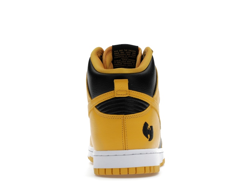Nike Dunk High Wu Tang (2024) - Black/Pollen/White - HJ4320-001 - 27