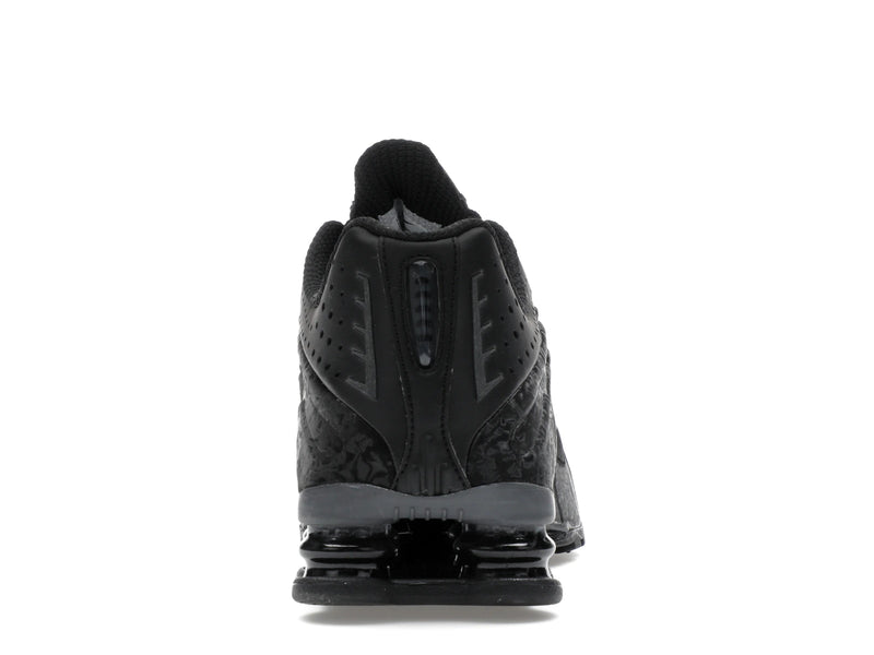 Nike Shox R4 Black Floral - Black/Dark Smoke Grey - HV0934-002 - 27