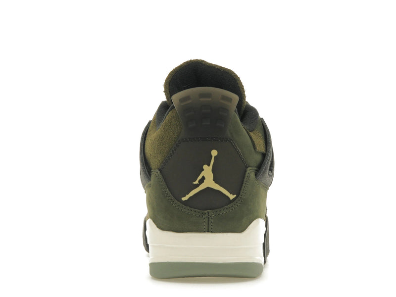 Air Jordan 4 Retro SE Craft Medium Olive - Medium Olive/Pale Vanilla/Khaki/Black/Sail - FB9927-200 - 27