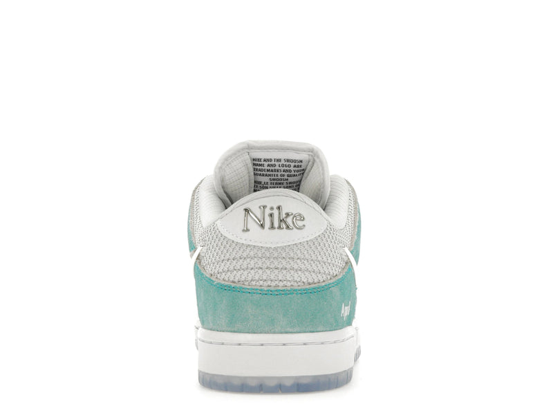 Nike SB Dunk Low April Skateboards - Turbo Green/Metallic Silver/Turbo Green - FD2562-400 - 27