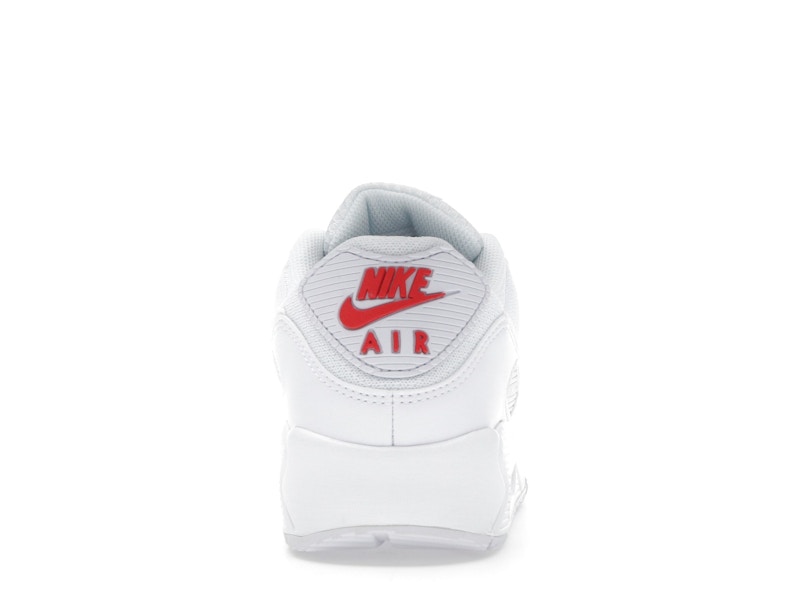 Nike Air Max 90 White Light Crimson - White/Light Crimson - DM0029-118 - 27