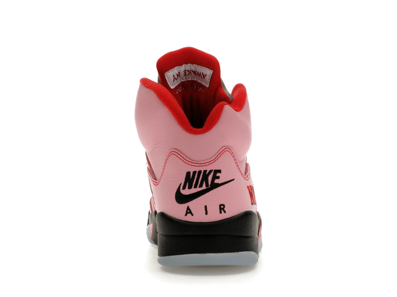 Air Jordan 5 Retro Awake Ny Arctic Pink - Arctic Pink/Metallic Silver-University Red-Black-White-Clear - DV4982-600 - 27