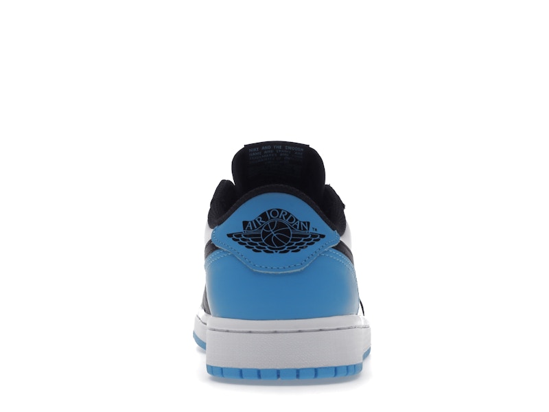 Jordan 1 Retro Low OG Black Dark Powder Blue (Women's) - vue 28