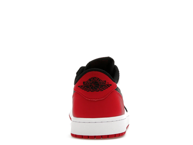 Air Jordan 1 Retro Low OG Black Toe - White/Black/Varsity Red - CZ0790-106 - 27