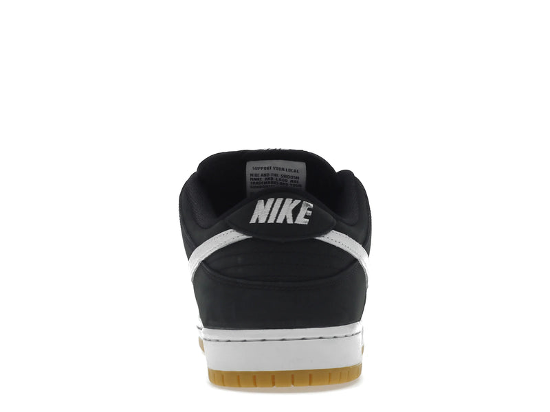 Nike SB Dunk Low Pro Black Gum - Black/White/Black/Gum Light Brown - CD2563-006 - 27