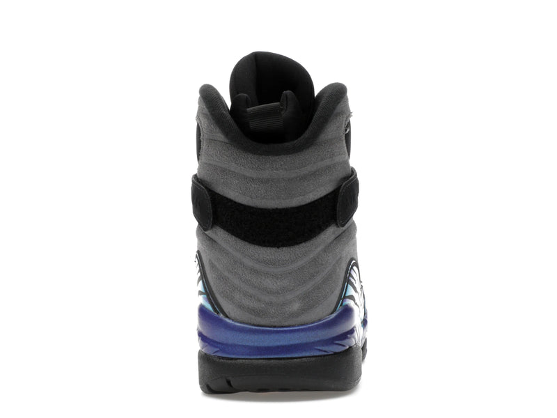 Air Jordan 8 Retro Aqua (2025) - Black/True Red-Iron Grey-Bright Concord-Aquatone - 305381-006 - 27